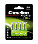 Camelion Acumulatori 600mAh Preincarcati 1.2V Ni-MH AA R6 B4 Solar