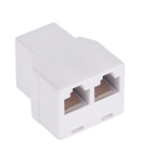 Adaptor UTP doua posturi 8 contacte 1 mama la 2 mama RJ45 TEL0022-2 / TED500925