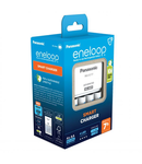 Incarcator Eneloop ADVANCED ECO, include 4 x AA R6 2000mAh, K-KJ17MCD40E