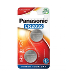 Baterii litiu 3V CR2032 220mAh, 2 Buc. Panasonic