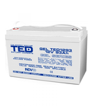 Acumulator 12V 93Ah GEL DEEP CYCLE M8, TED Electric TED003485