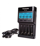 Incarcator Eneloop Professional ECO LCD si USB, 4 canale de incarcare cu incarcare individuala, BQ-CC65E