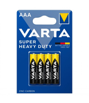 Baterii AAA R3, blister 4 Buc. Varta Super Heavy Duty