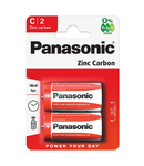 Baterii C R14, blister 2 Buc. Panasonic Zinc