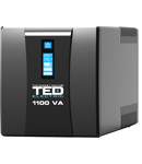 UPS 1100VA / 600W cu LCD 4 prize Line Interactive, TED