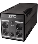 UPS 1100VA / 600W cu LCD 4 prize Line Interactive, TED
