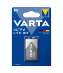 Baterie litiu 9V 6LR61 6F22, Varta