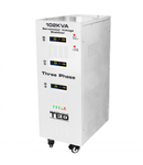 Stabilizator tensiune 102KVA 70KW, Trifazat, TED