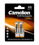 Camelion Acumulatori 2700mAh 1.2V Ni-MH AA R6 B2 si Cutie Cadou