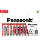 Baterii AAA R3, blister 12 Buc. Panasonic Zinc