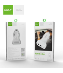 Incarcator auto cu 3 USB Maxim 2.1A, Golf