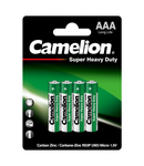 Baterii AAA R3, blister 4 Buc. Camelion Heavy Duty