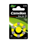 Baterii aparat auditiv Zinc-Aer 10 PR71, 6 Buc. Camelion