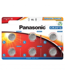 Baterii litiu 3V CR2016 90mAh, 6 Buc. Panasonic