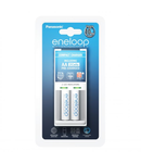 Incarcator Eneloop BASIC, include 2 x AA R6 1900mAh, K-KJ50MCC20E