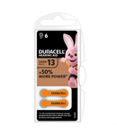 Baterii aparat auditiv Zinc-Aer 13 PR48, 6 Buc. Duracell