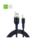 Cablu USB TIP C 3A ALBASTRU, 71t GOLF