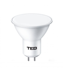 Bec LED spot reflector MR16, 7W R50 6400K, TED