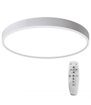 Plafoniera LED Rotunda Alba 36W cu telecomanda 3000K 4500K 6500K PT, TED