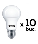 Bec LED E27, 10W 6400K A60 900lm ITX, TED