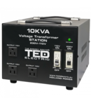 Transformator 220V la 110V, 10KVA 8000W cu carcasa, TED