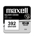 Baterii ceas oxid argint 384 392 SR41W, 1 Buc. Maxell