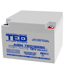 Acumulator 12V 28.5Ah High Rate M5, AGM VRLA, TED Electric TED003447