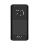 Baterie Externa, power bank 20000mAh Negru, Golf