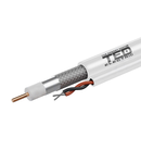 Cablu coaxial RG6 CCS CCA, rola 100m, TED