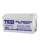 Acumulator 12V 153Ah GEL DEEP CYCLE M8, TED Electric TED003515