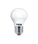 Bec LED E27, 7W 6400K G45 560lm, TED