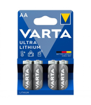 Baterii litiu AA R6, Blister 4 Buc. Varta