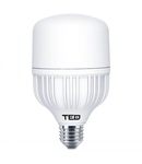 Bec LED E27, 30W 6400K T100 2450lm, TED