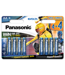 Baterii AA R6, blister 4 + 4 Buc. Panasonic Evolta