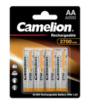 Camelion Acumulatori 2700mAh 1.2V Ni-MH AA R6 B4 si Cutie Cadou