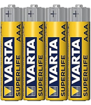 Baterii AAA R3, BULK 4 Buc. Varta Super Heavy Duty