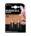 Baterie litiu 3V CR123A 1400mAh, Duracell