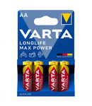 Baterii AA R6, blister 4 Buc. Varta MAX Power