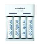 Eneloop Incarcator Basic USB include acumulatori 4 x AA(R6) 2000mA K-KJ61MCD40USB NEW ECO Plastic Free (4/4)