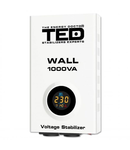 Stabilizator tensiune 1000VA 600W AVR WALL, TED