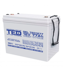 Acumulator 12V 77Ah GEL DEEP CYCLE M6, TED Electric TED003409