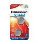 Baterii litiu 3V CR2025 125mAh, 2 Buc. Panasonic