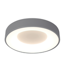 Plafoniera Lind LED 32W 4000K 38cm IP20, gri, Erste