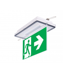 Lampa Exit Vella LED 6W, 1h, IP65, Intelight