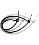 Colier cablu 450x10mm Alb
