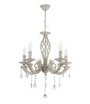 Candelabru Pandora Alb Vintage 5xE14 60W