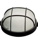 Lampa BAT Grila Rotunda 1xE27 60W Negru TG