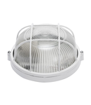 Lampa BAT Grila Rotunda E27 60W Alb