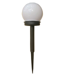 Lampa Solara LED Golf Alb+Negru 20x20x54.5cm