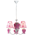 Lustra Pink Butterfly Multicolor 3xE14 40W